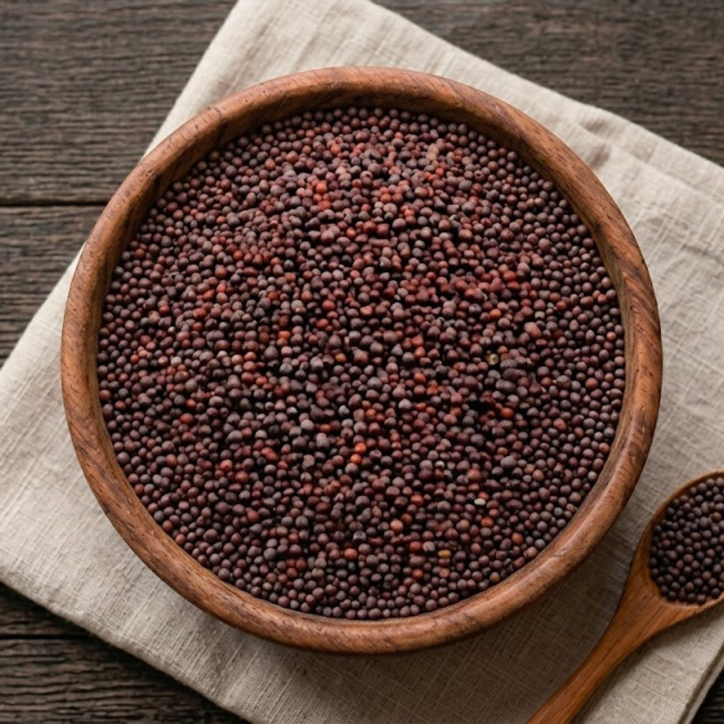 Semilla de Mostaza marrón
