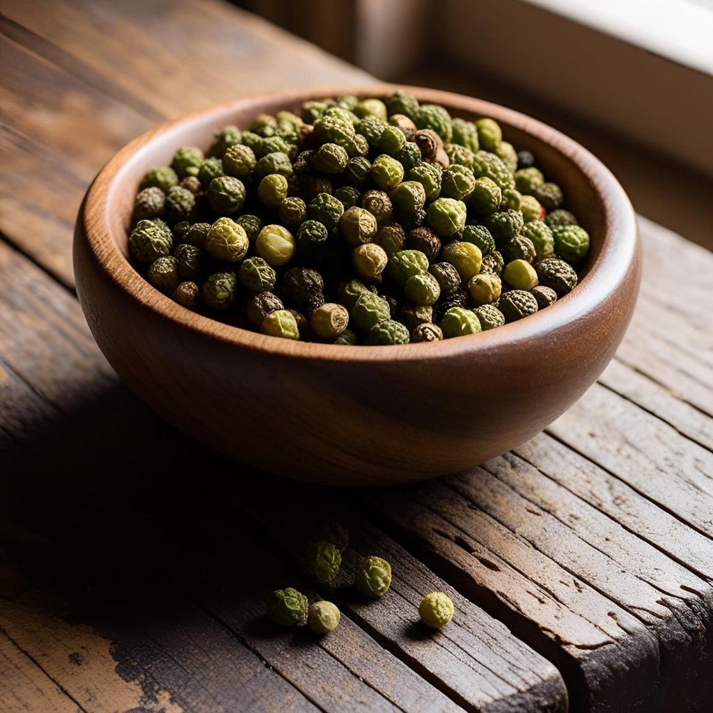 Pimienta verde grano